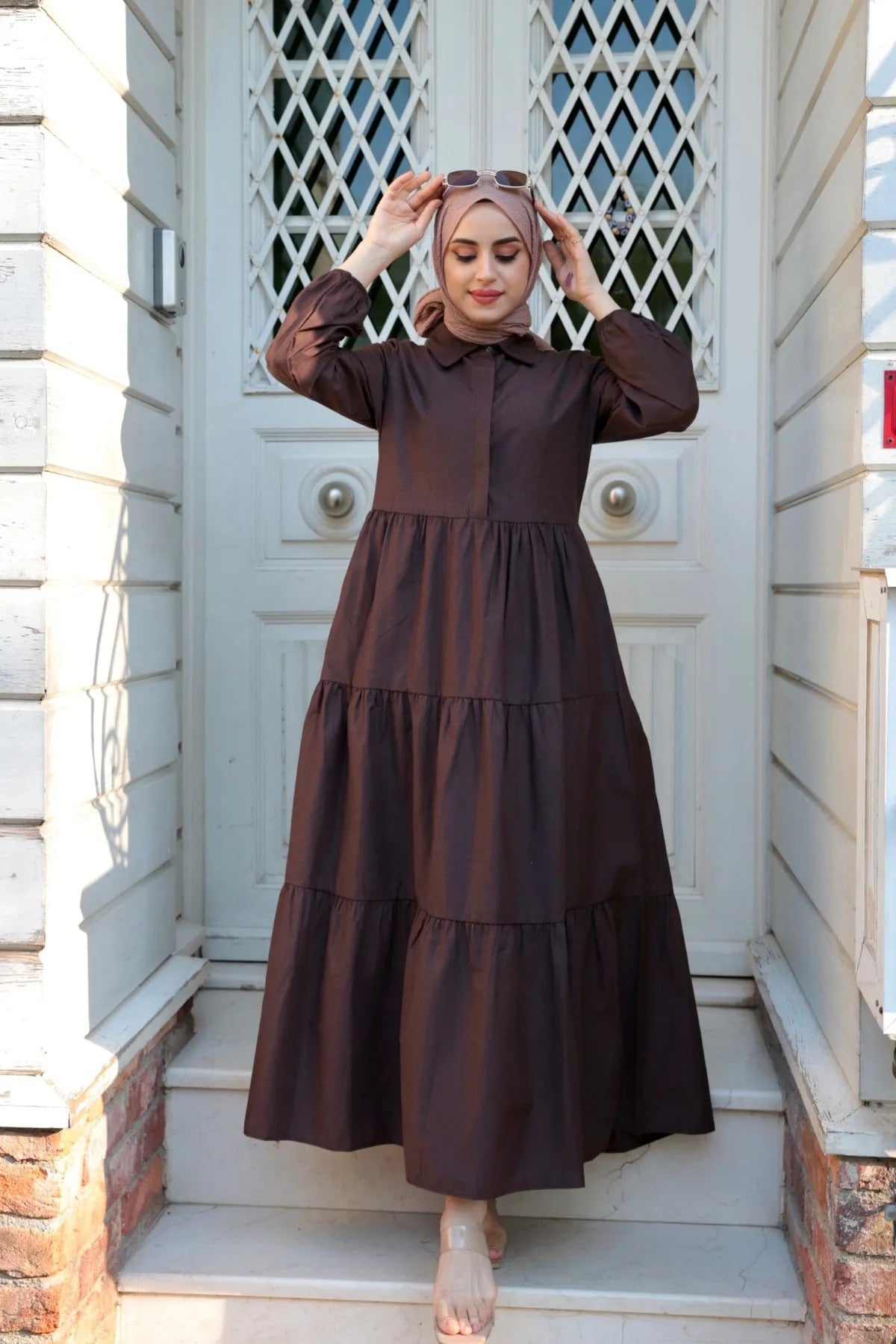 Women's Modest Shirt Dress