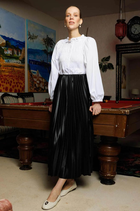 Pleated Skirt