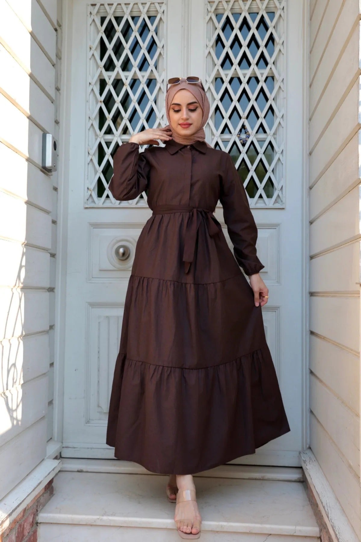 Women's Modest Shirt Dress