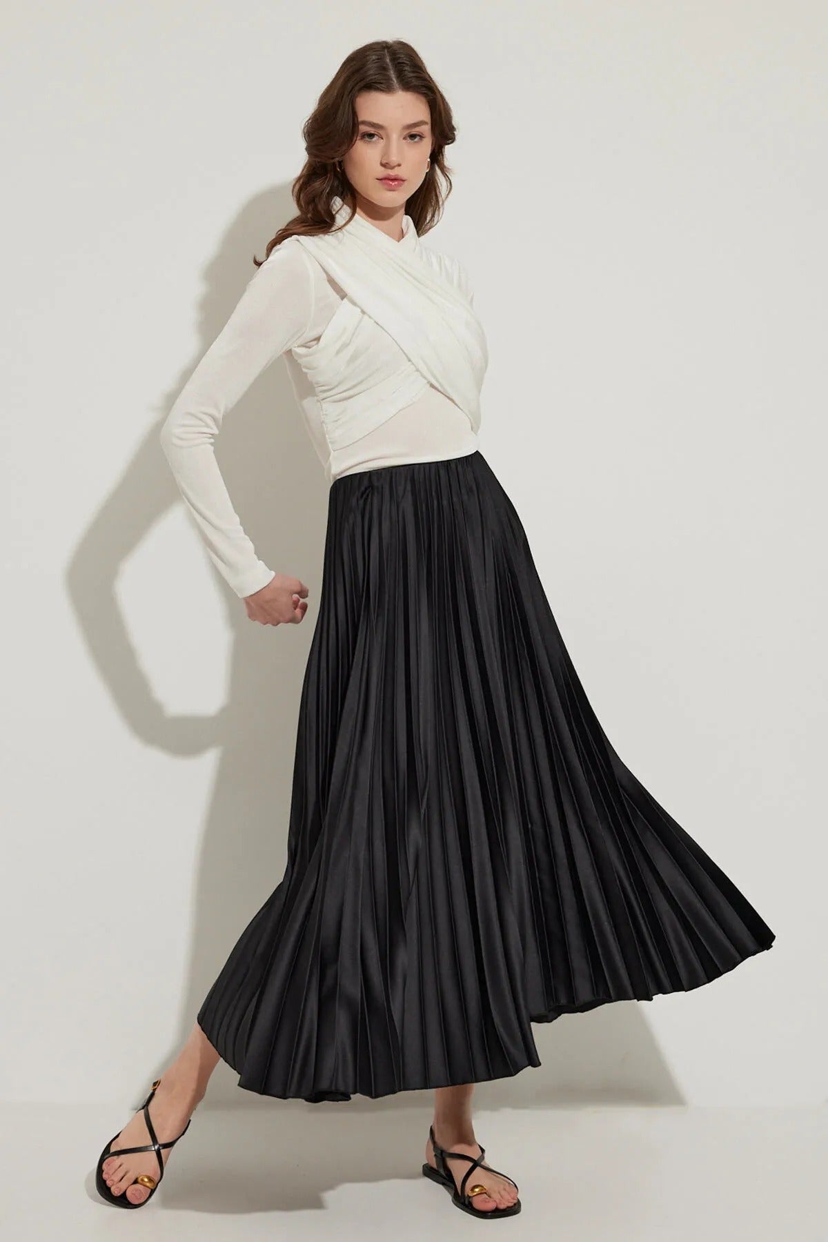 Pleated Skirt