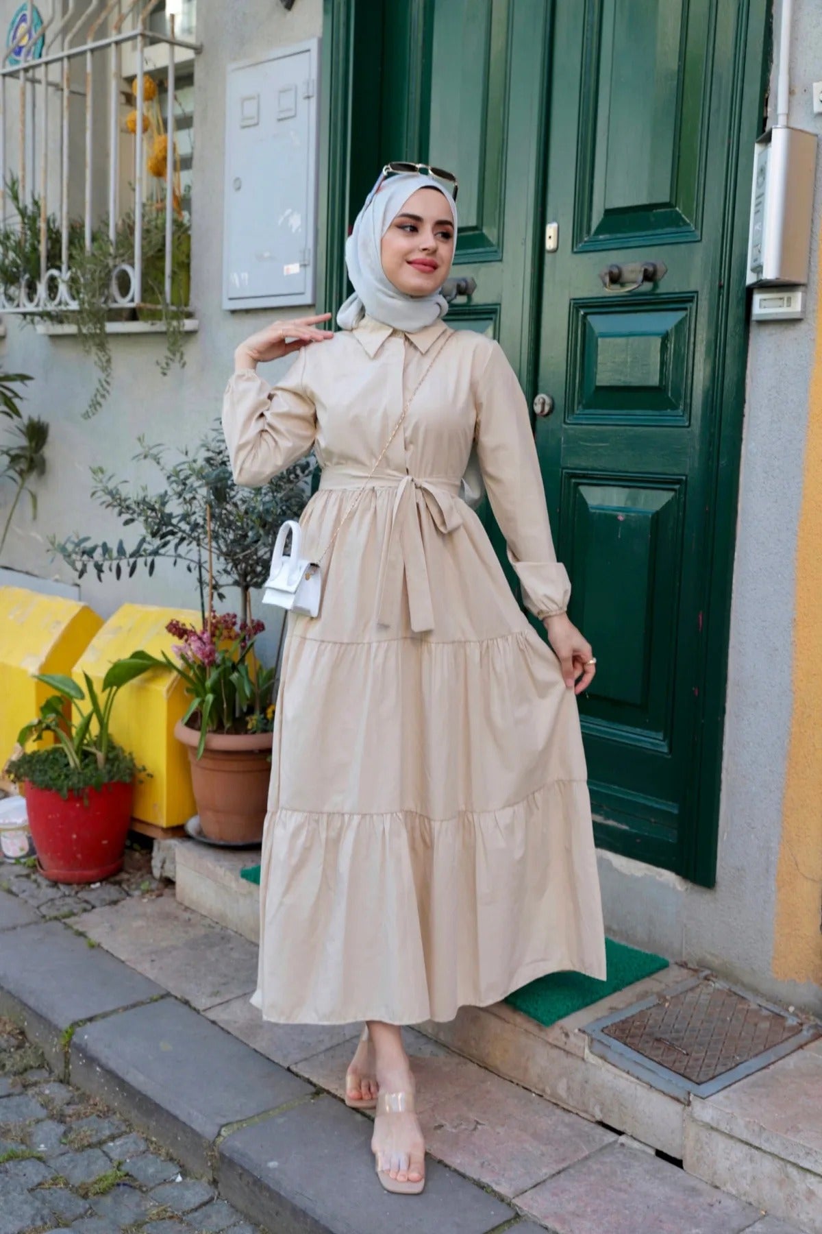 Women's Modest Shirt Dress