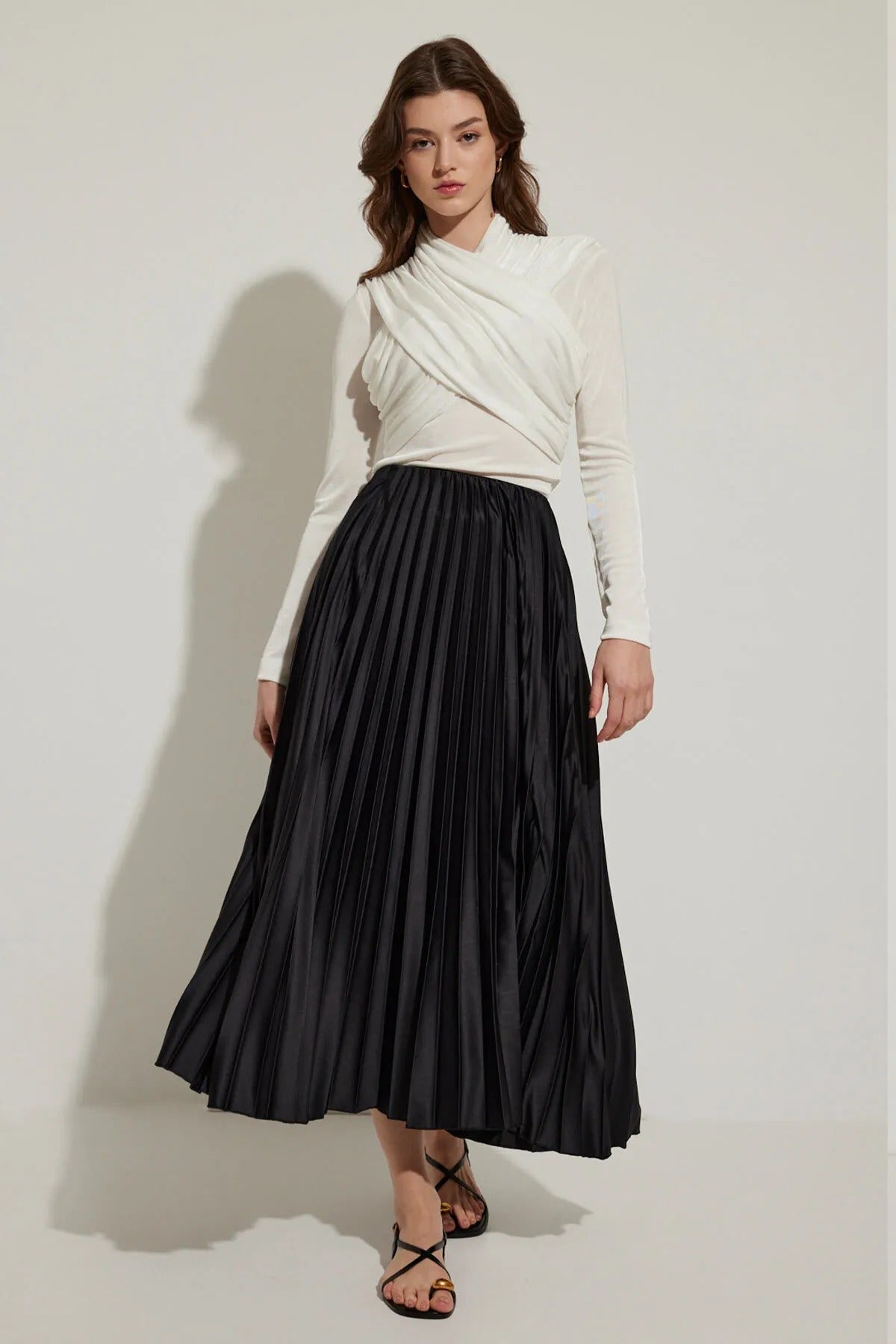 Pleated Skirt