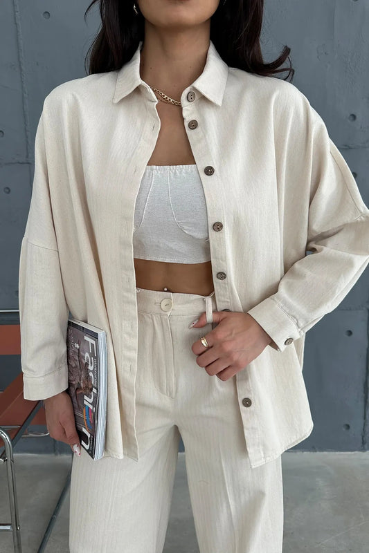 Linen Oversize Shirt