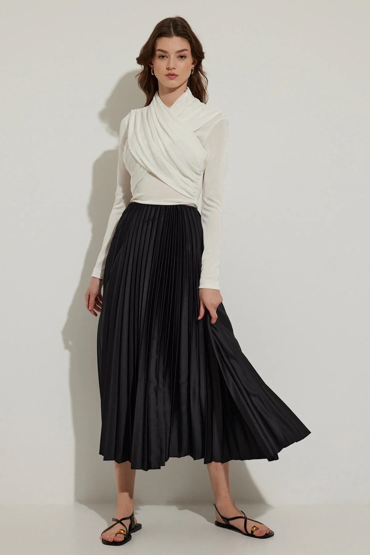 Pleated Skirt