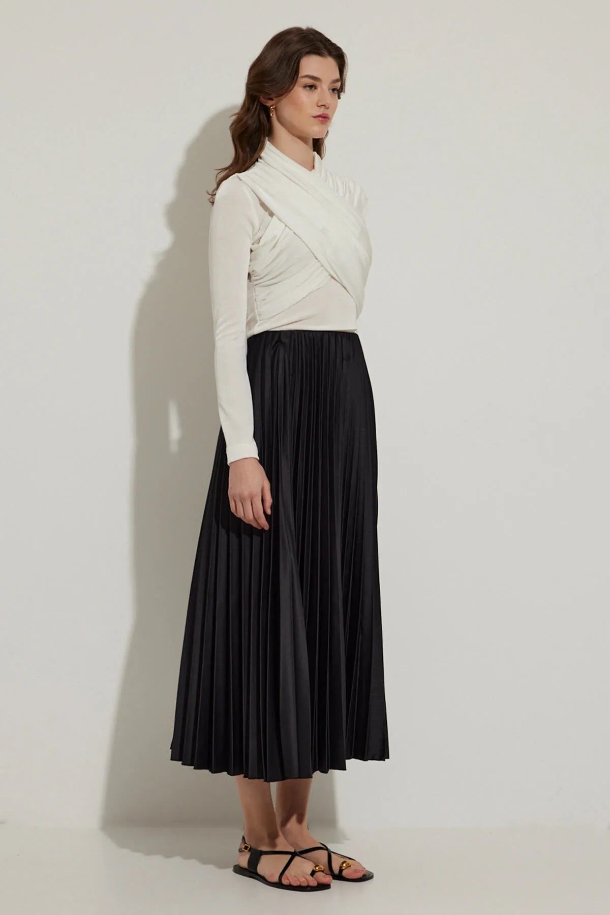 Pleated Skirt